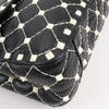 Valentino Rockstud Spike Chain 2Way Shoulder Bag in Black x White Secondhand