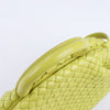Bottega Veneta Intrecciato Small Leather 2Way Handbag in Yellowish Green Secondhand