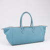 HERMES Paris Bombay 35 Veau Epsom Blue Jean Silver Metal Fittings Handbag □K: 2007 Secondhand