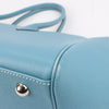 HERMES Paris Bombay 35 Veau Epsom Blue Jean Silver Metal Fittings Handbag □K: 2007 Secondhand