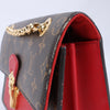 Louis Vuitton Monogram Victoire Shoulder Bag in Red M41731 Secondhand
