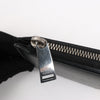 Bottega Veneta Leather Fragment Case in Black × Brown Secondhand