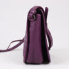 BOTTEGA VENETA Intrecciato Leather Shoulder Bag in Purple Secondhand