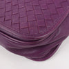 BOTTEGA VENETA Intrecciato Leather Shoulder Bag in Purple Secondhand