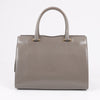 Saint Laurent Paris Uptown Leather Handbag in Gray 557653 Secondhand