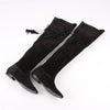 Secondhand Celine Chat Botté Over-The-Knee Flat Boot in Suede Calfskin in Size 38 RM0220