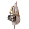 Chanel Jumbo PVC and Tweed Patchwork Single Flap Secondhand