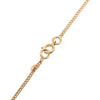 Chanel CC Gold Plated Resin Rabbit Pendant Necklace Secondhand
