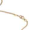 Chanel CC Gold Plated Resin Rabbit Pendant Necklace Secondhand