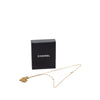 Chanel CC Gold Plated Resin Rabbit Pendant Necklace Secondhand