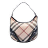 Burberry Supernova Check Coated Canvas Larkin Hobo Secondhand
