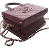Secondhand Chanel Small CC Quilted Calfskin Top Handle Convertible Vanity Case