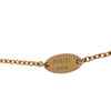 Louis Vuitton Gold Plated Flower Full Necklace Secondhand
