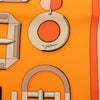 Hermès Carre En Boucles Silk Scarf 90 Secondhand