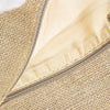 Chanel CC Stitched Linen Chain Tote Secondhand