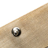 Chanel CC Stitched Linen Chain Tote Secondhand