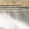 Chanel CC Stitched Linen Chain Tote Secondhand