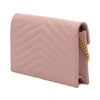 Saint Laurent Grain De Poudre Cassandre Envelope Chain Wallet Secondhand