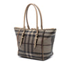 Burberry Small Smoke Check Coated Canvas Salisbury Tote Secondhand