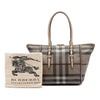 Burberry Small Smoke Check Coated Canvas Salisbury Tote Secondhand