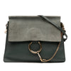 Chloé Medium Calfskin and Suede Faye Crossbody Secondhand