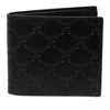 Gucci GG Emblem Embossed Calfskin Bifold Wallet Secondhand