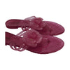 Secondhand Chanel Jelly Camellia Flip-Flop - '10s