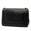 Chanel Jumbo Classic Chevron Lambskin Double Flap Secondhand