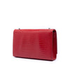 Saint Laurent Medium Croc Embossed Leather Kate Tassel Crossbody Secondhand