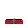 Saint Laurent Medium Croc Embossed Leather Kate Tassel Crossbody Secondhand