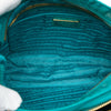 Prada Saffiano Trimmed Tessuto Zip Top Crossbody Secondhand