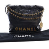 Chanel Mini Shiny Calfskin 22 Handbag Secondhand