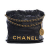 Chanel Mini Shiny Calfskin 22 Handbag Secondhand