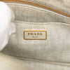 Prada Small Denim Canapa Logo Tote Secondhand