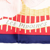 Hermès Les Pivoines Silk Scarf 90 Secondhand