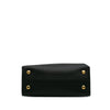 Ferragamo Leather Gancini Trifolio Satchel Secondhand