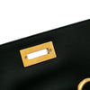Ferragamo Leather Gancini Trifolio Satchel Secondhand