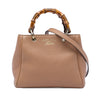 Gucci Mini Calfskin Bamboo Shopper Satchel Secondhand