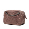 Chanel Small Metallic Quilted Aged Calfskin Reissue Camera Bag Secondhand