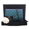 Chanel CC Quilted Iridescent Lambskin Wallet on Chain Secondhand