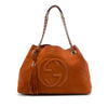 Gucci Medium Nubuck Leather Soho Chain Tote Secondhand