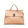 Gucci Large Calfskin Bamboo Daily Satchel Secondhand