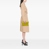 Bottega Veneta Metallic Leather Intrecciato Clutch Secondhand