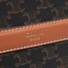 Celine Triomphe Coated Canvas Round Purse on Strap Secondhand