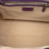 Prada Studded Leather Trimmed Canvas Front Pocket Tote Secondhand