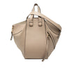 LOEWE Small Grained Calfskin Drawstring Hammock Bag Secondhand