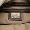 Fendi Micro Zucchino Canvas Double Flap Shoulder Bag Secondhand