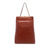 Celine Leather Tall Clasp Cabas Tote Secondhand