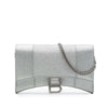 Balenciaga Glitter Fabric Hourglass Wallet On Chain Secondhand