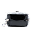 Chanel CC Quilted Patent Diamond Resin Clutch With Chain Secondhand